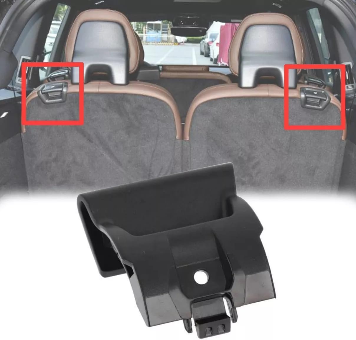 Arxa Oturacaq Qatlama Dəstəyi / Açma Qolu (Rear Seat Release Switch Handle Lever Recliner) – Volvo XC90 (2016-2023) / Ручка складывания заднего сиденья